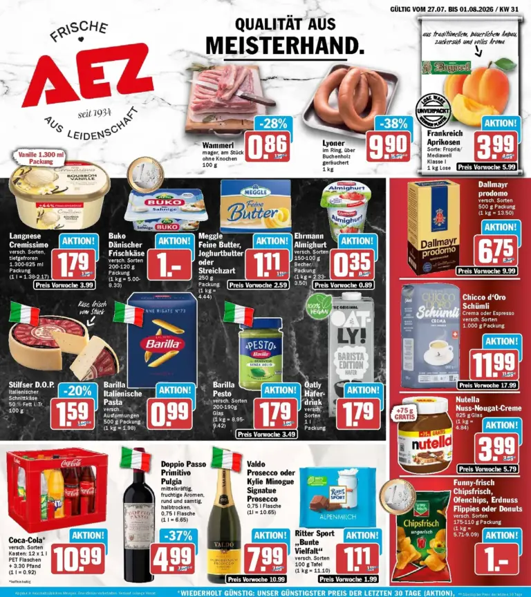 Aez Prospekt ab 27.07.2026