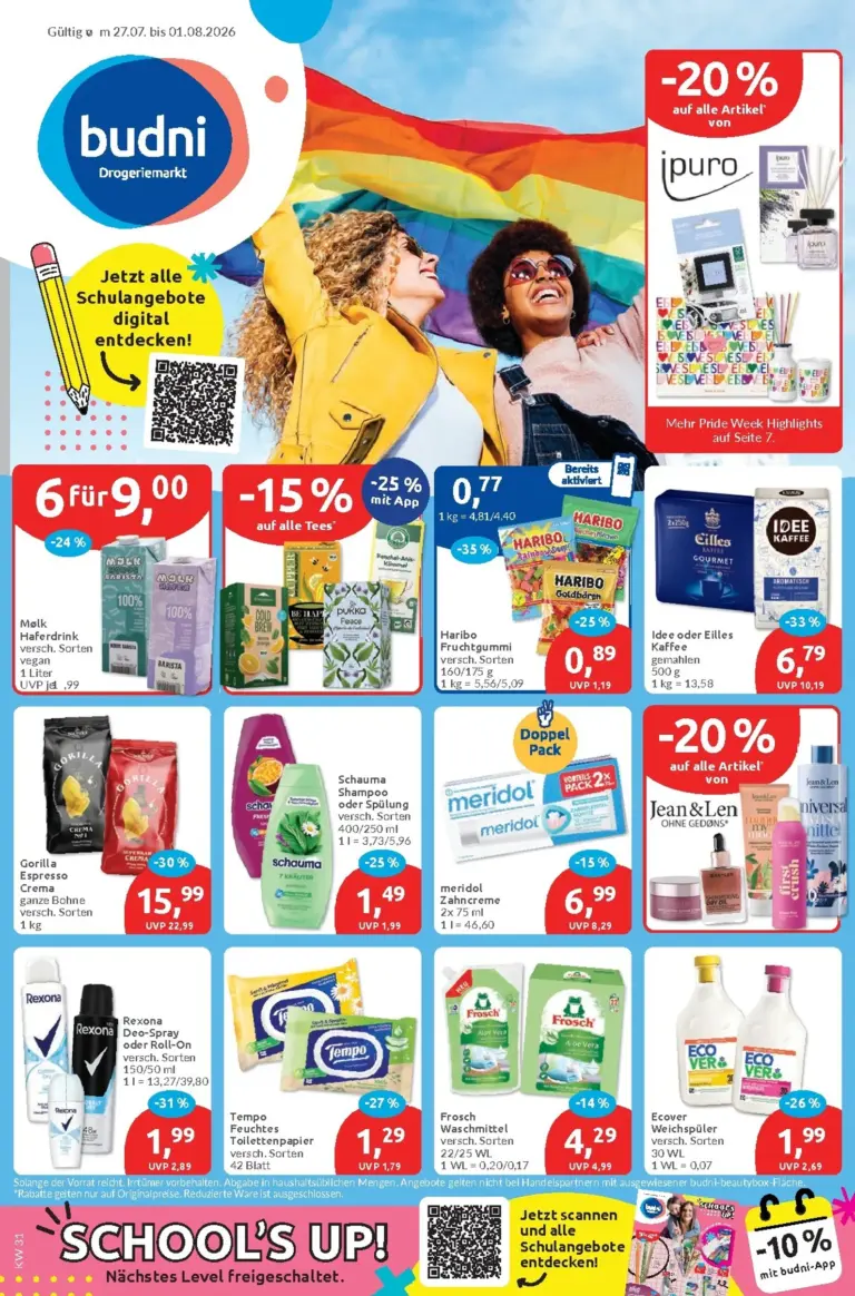 Budni Prospekt ab 27.07.2026