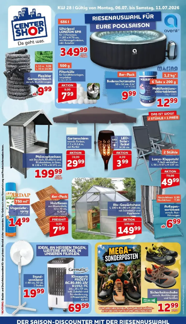 Centershop Prospekt ab 06.07.2026
