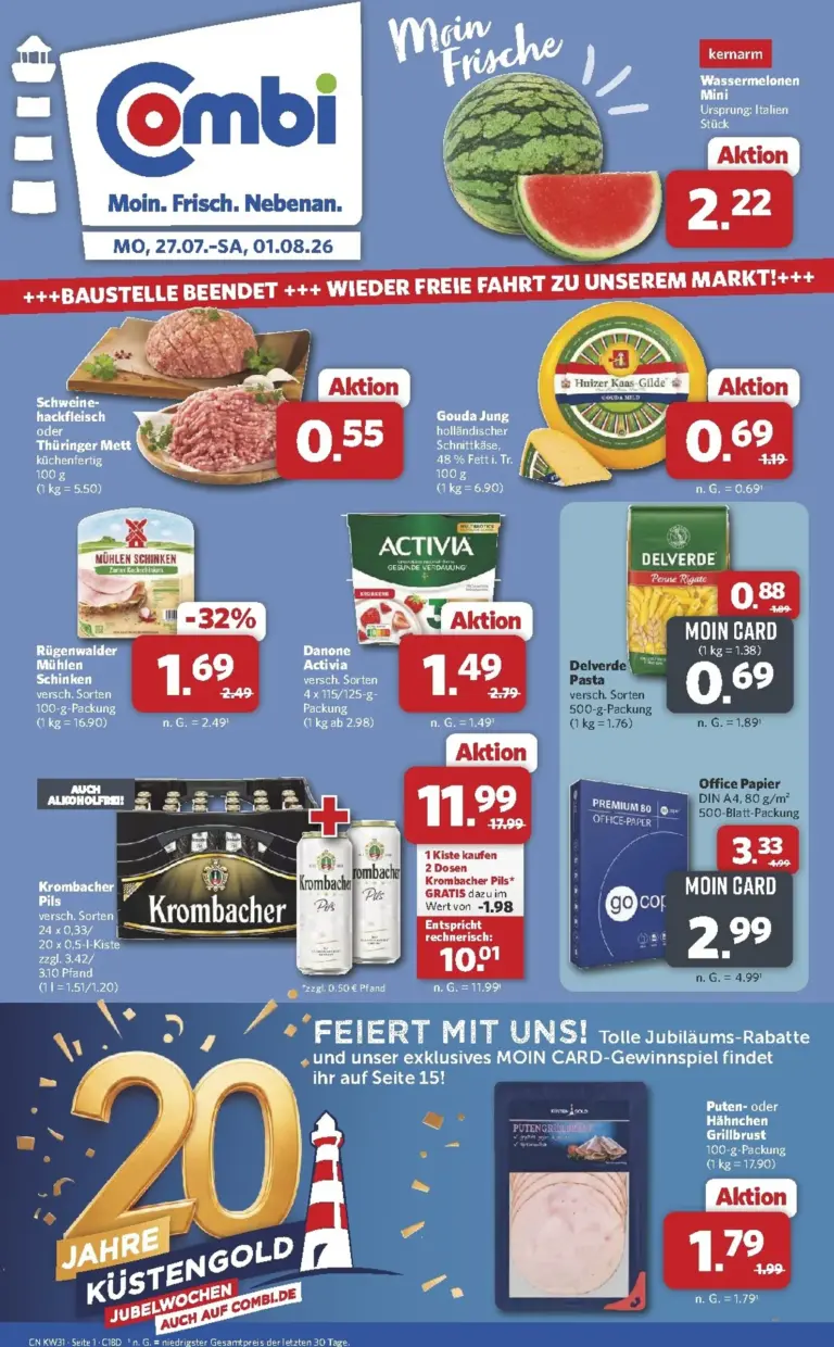 Combi Prospekt ab 27.07.2026