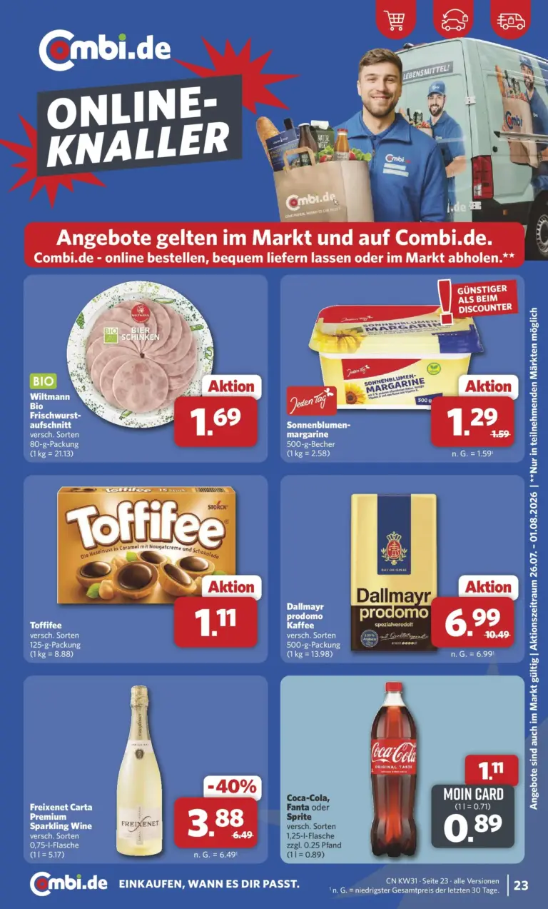 Combi Prospekt ab 27.07.2026