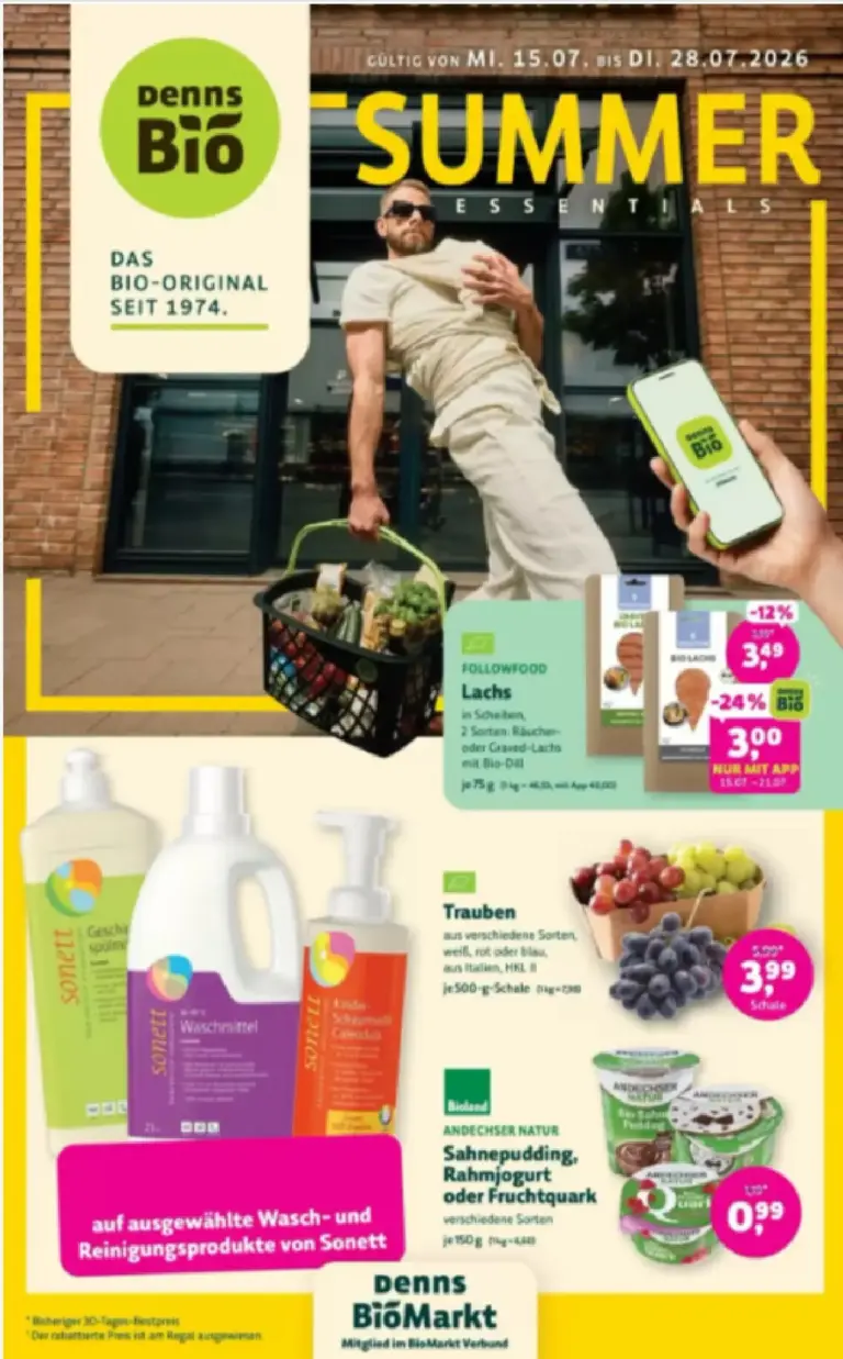Denns BioMarkt Prospekt ab 15.07.2026