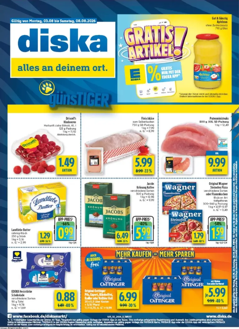 Diska Prospekt ab 03.08.2026