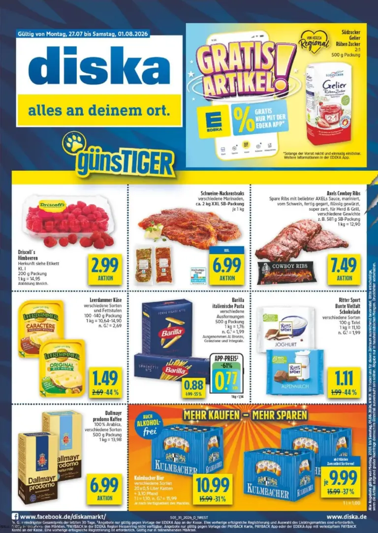 Diska Prospekt ab 27.07.2026