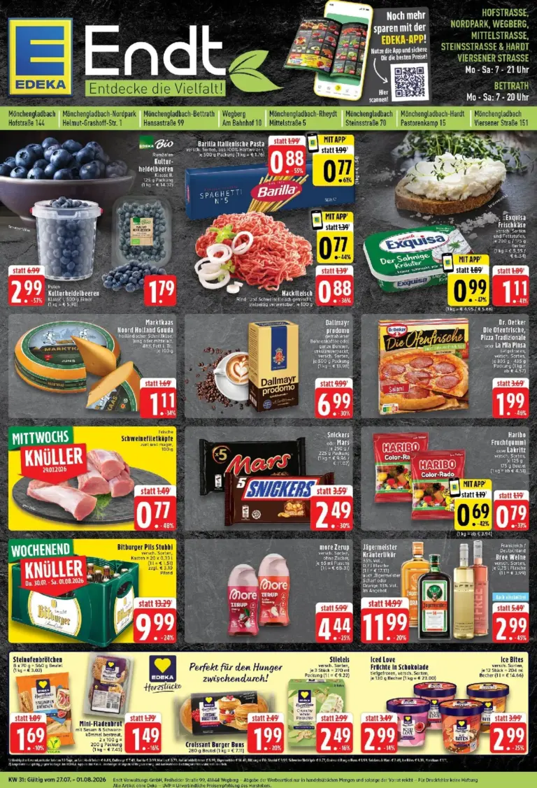EDEKA Prospekt ab 27.07.2026