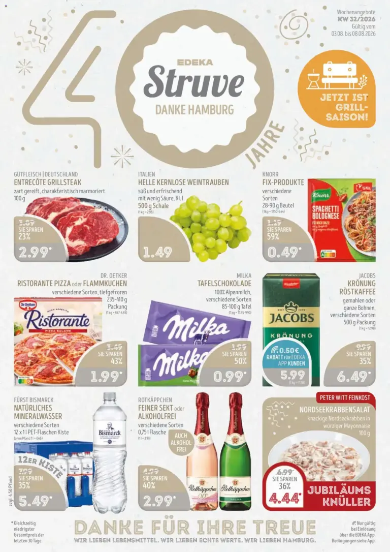 EDEKA Struve Prospekt ab 03.08.2026