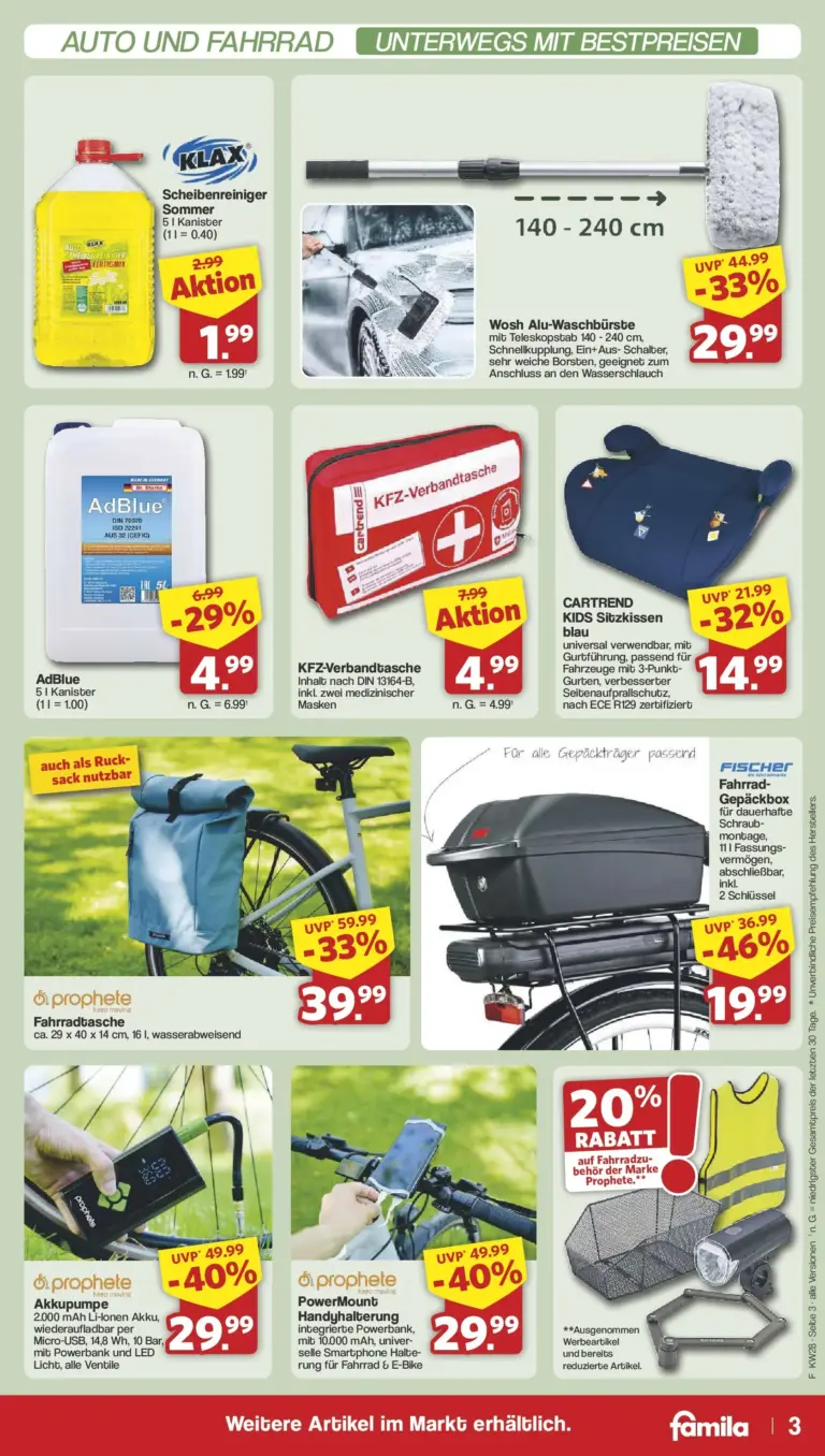 Famila Nordwest Prospekt ab 06.07.2026
