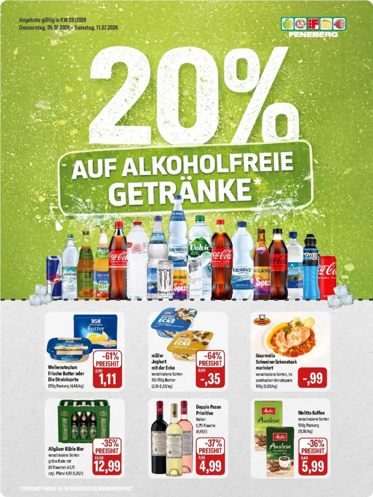Feneberg Prospekt ab 09.07.2026