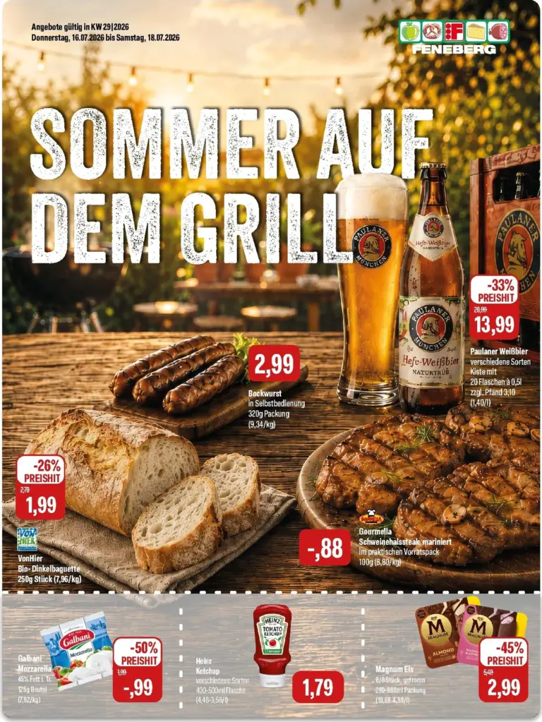 Feneberg Prospekt ab 16.07.2026