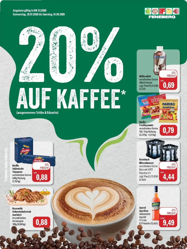 Feneberg Prospekt ab 30.07.2026