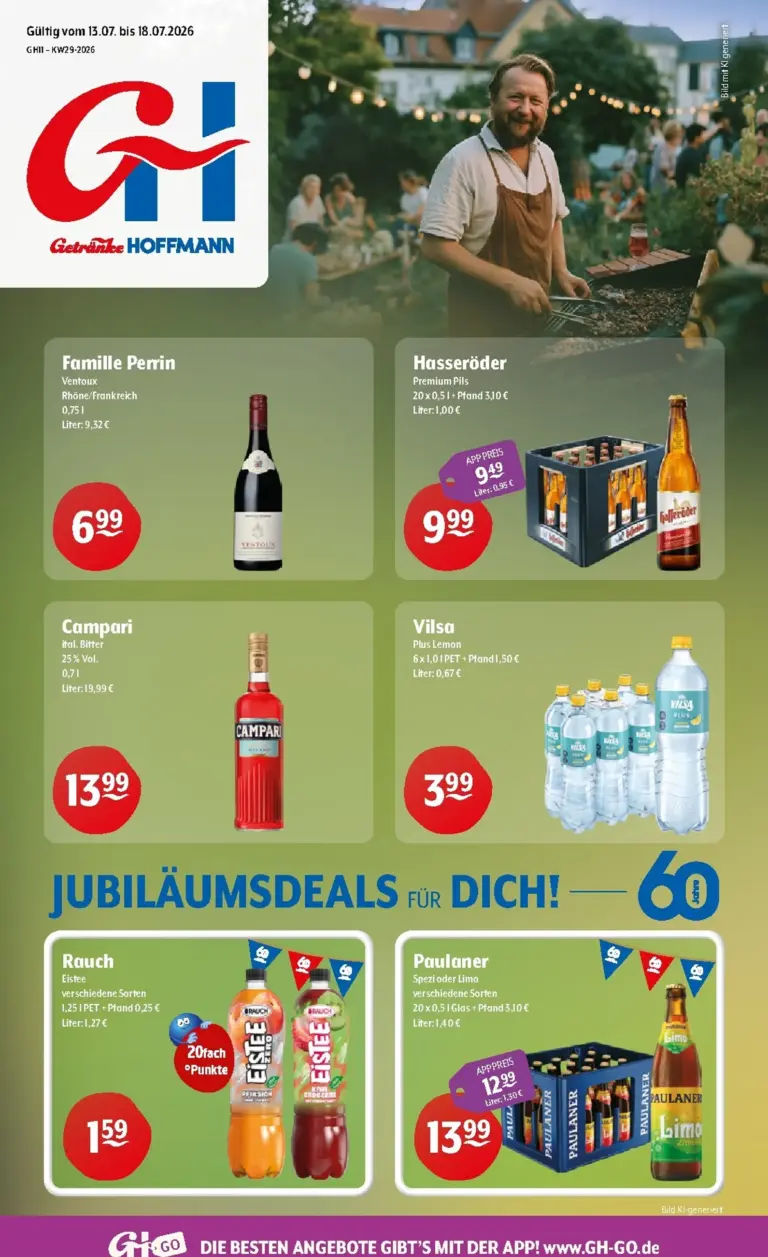 Getränke Hoffmann Prospekt ab 13.07.2026