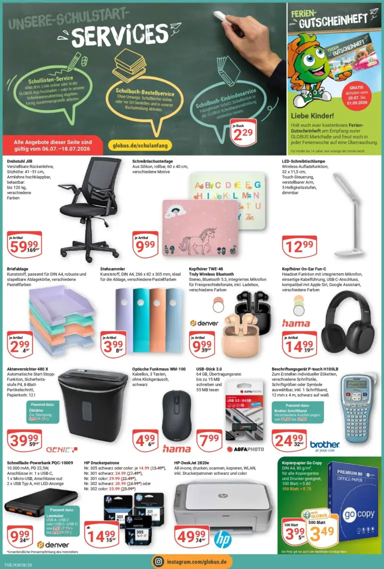 Globus Prospekt ab 06.07.2026