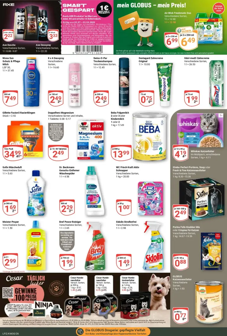 Globus Prospekt ab 20.07.2026