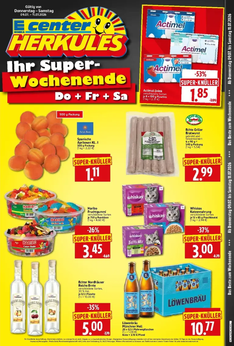 Herkules Prospekt ab 09.07.2026