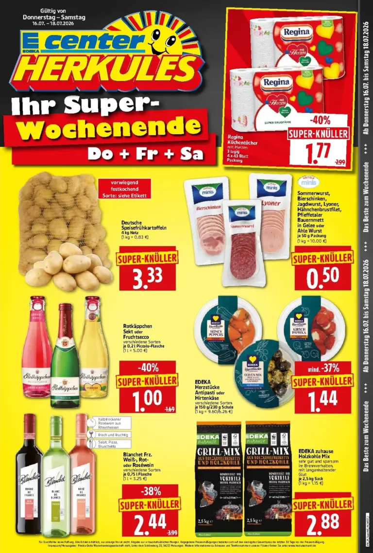Herkules Prospekt ab 16.07.2026