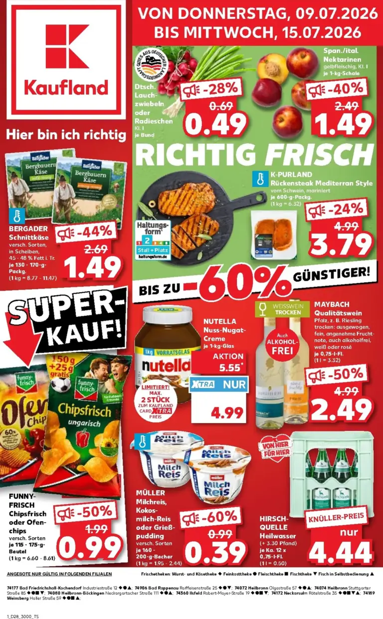 Kaufland Prospekt ab 09.07.2026