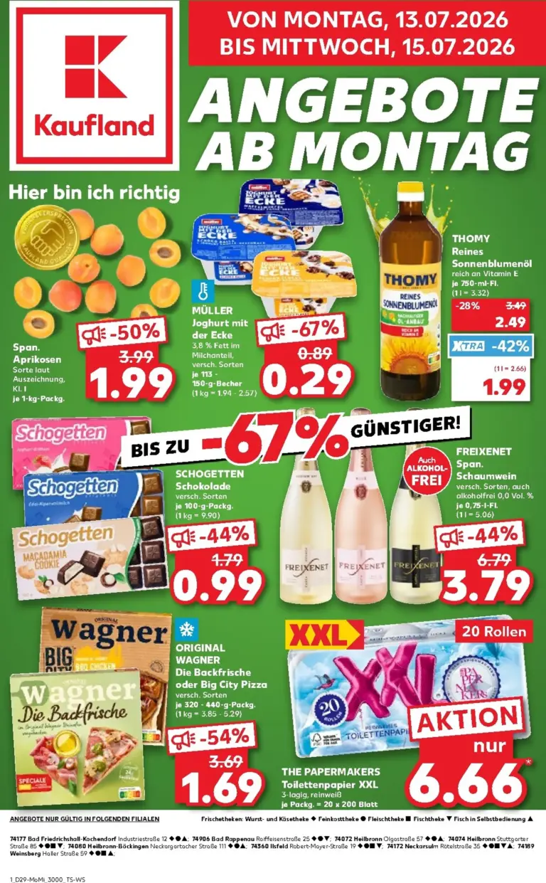 Kaufland Prospekt ab 13.07.2026