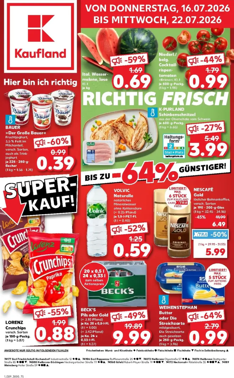 Kaufland Prospekt ab 16.07.2026