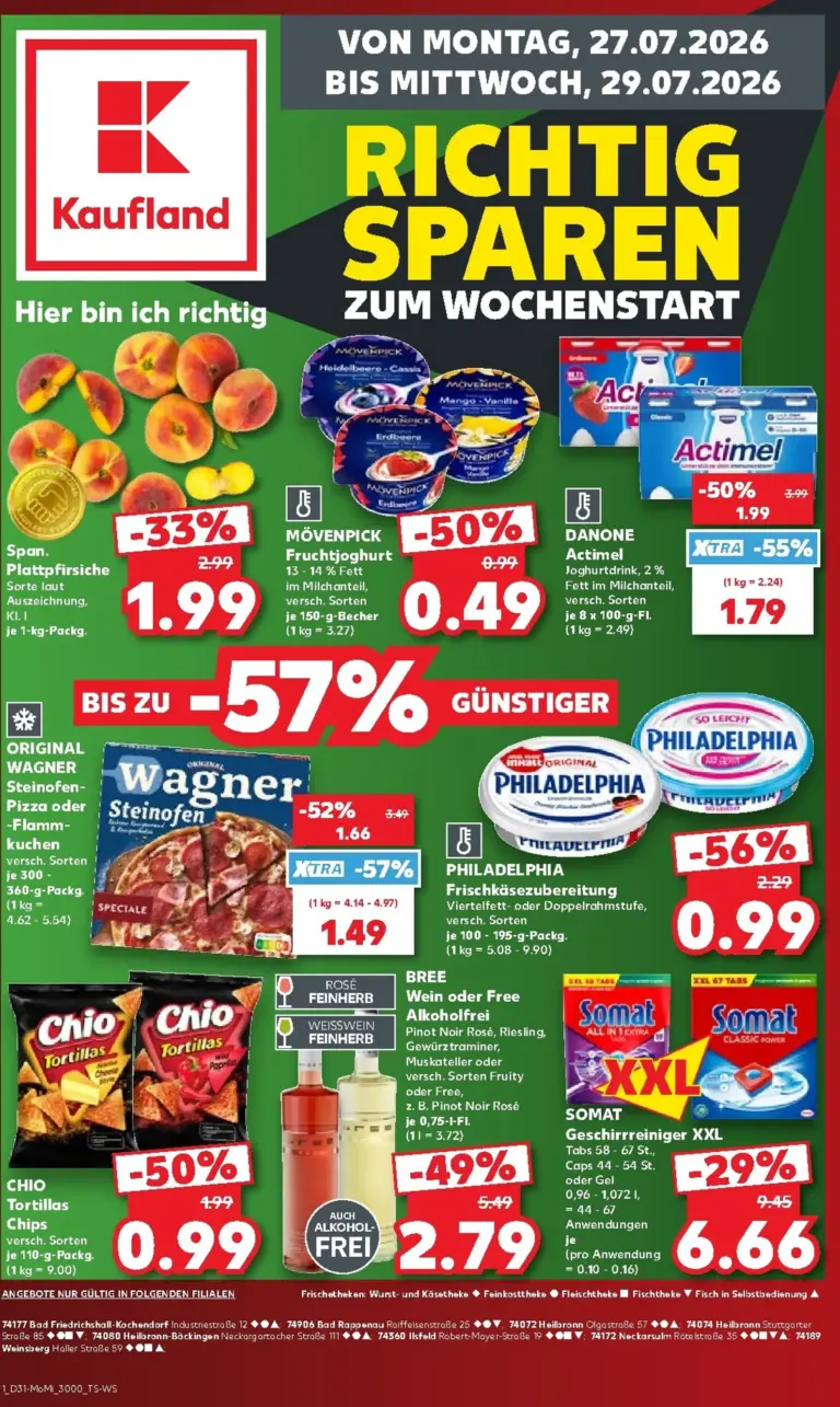 Kaufland Prospekt ab 27.07.2026