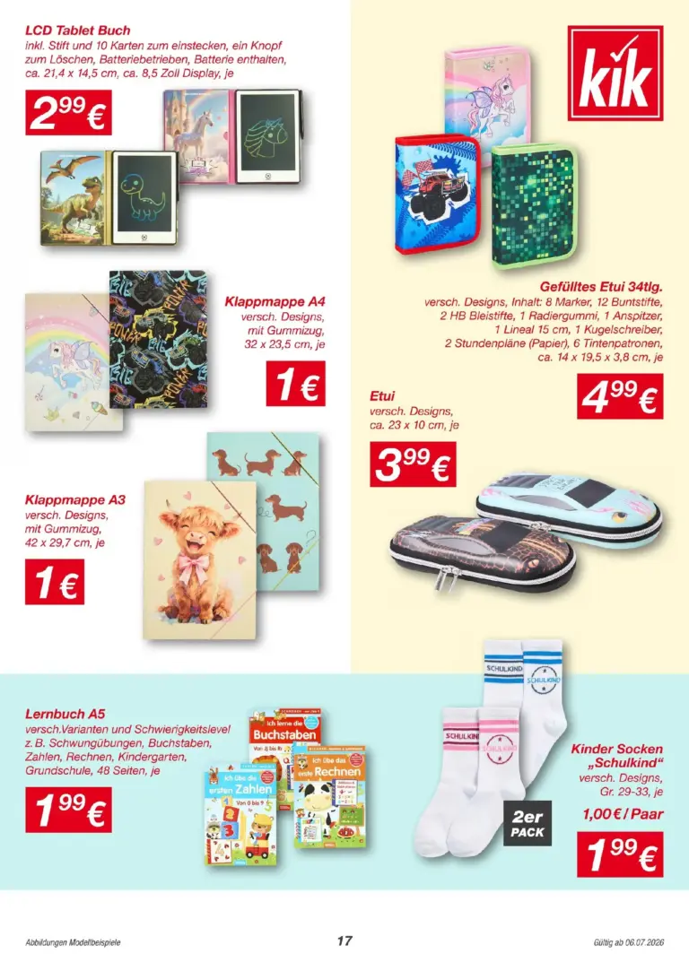 KiK Prospekt ab 06.07.2026