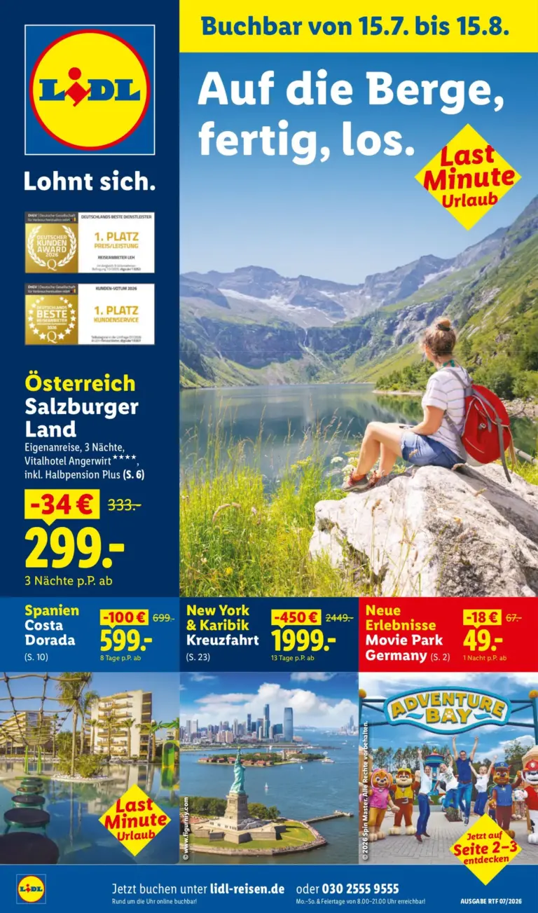 LIDL Prospekt ab 15.07.2026