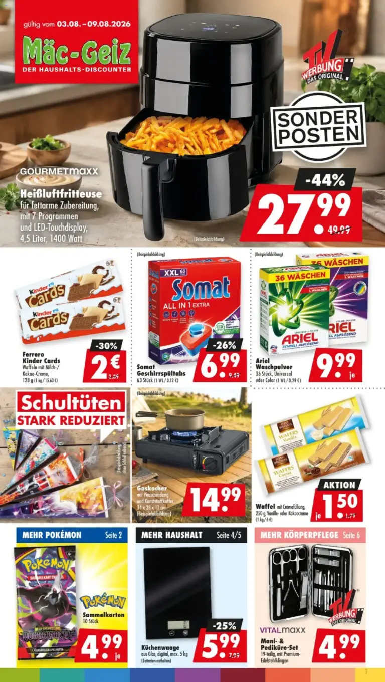 Mäc Geiz Prospekt ab 03.08.2026