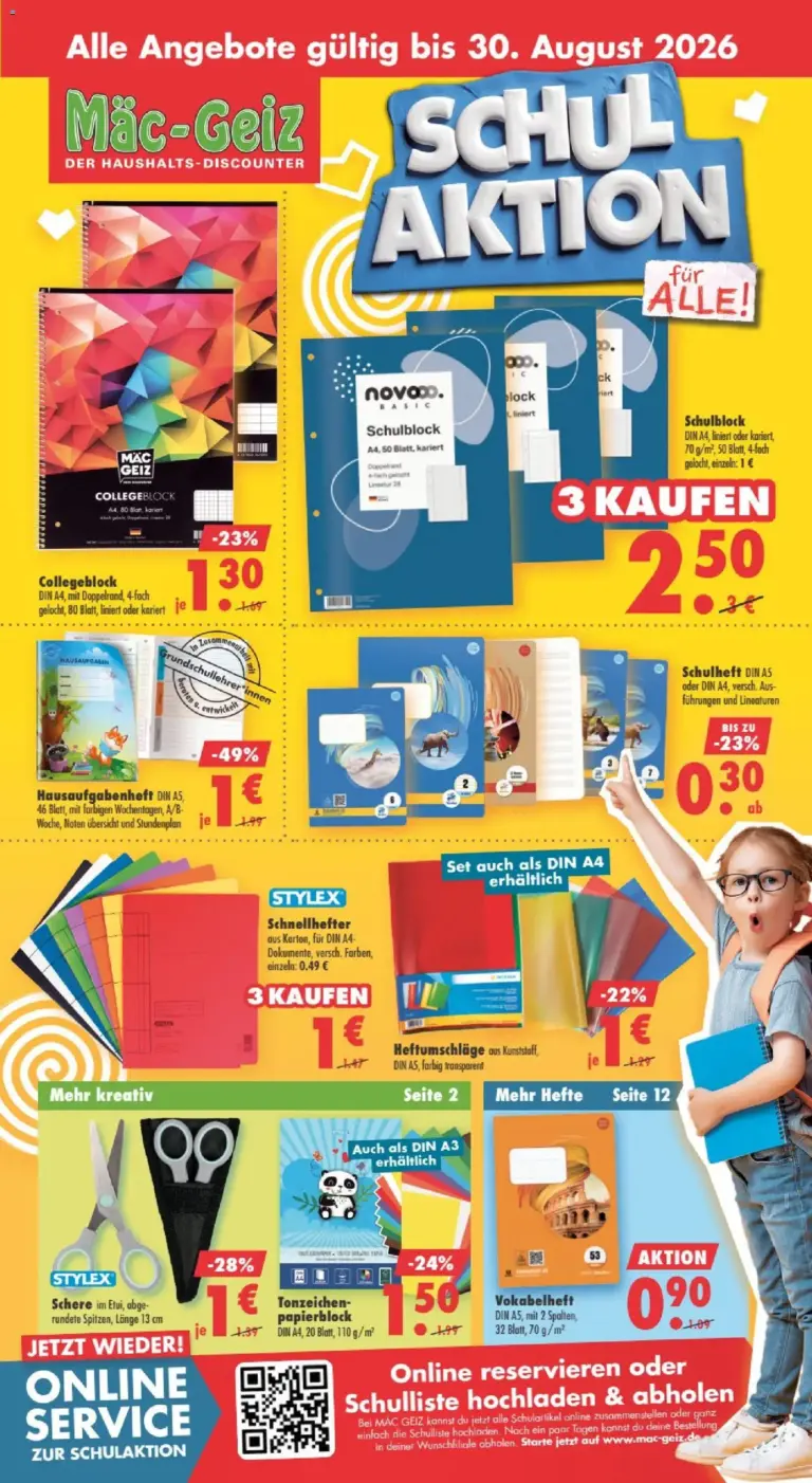 Mäc Geiz Prospekt ab 10.08.2026