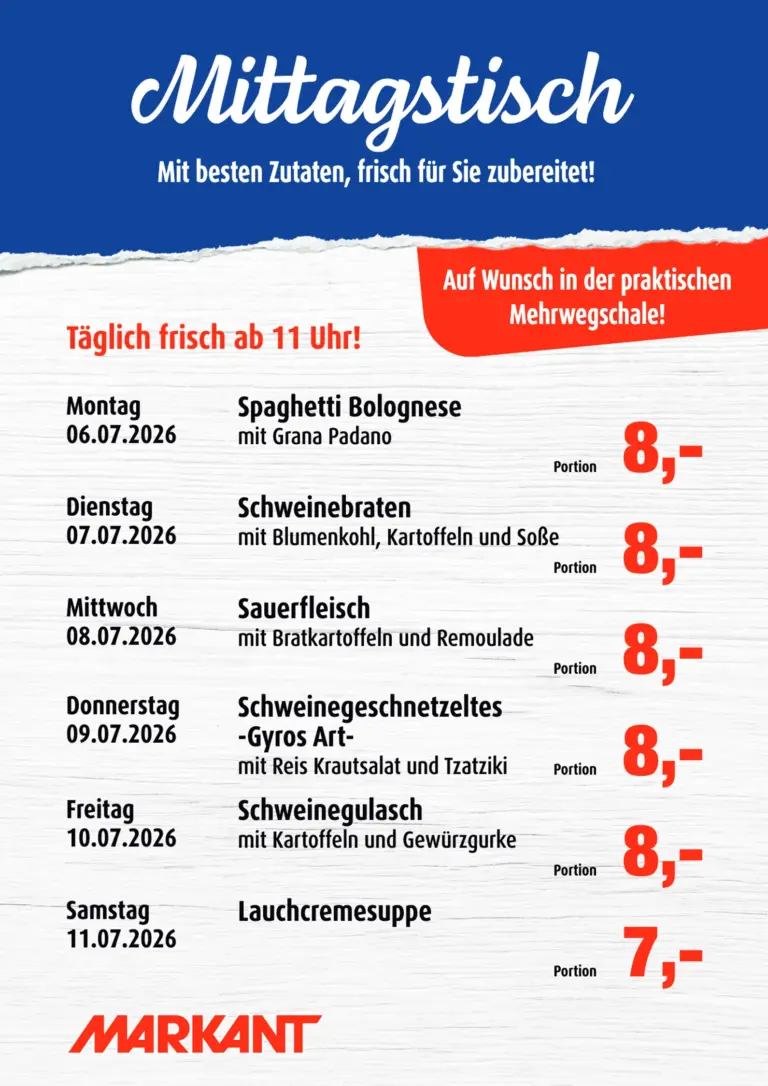 Markant Prospekt ab 06.07.2026