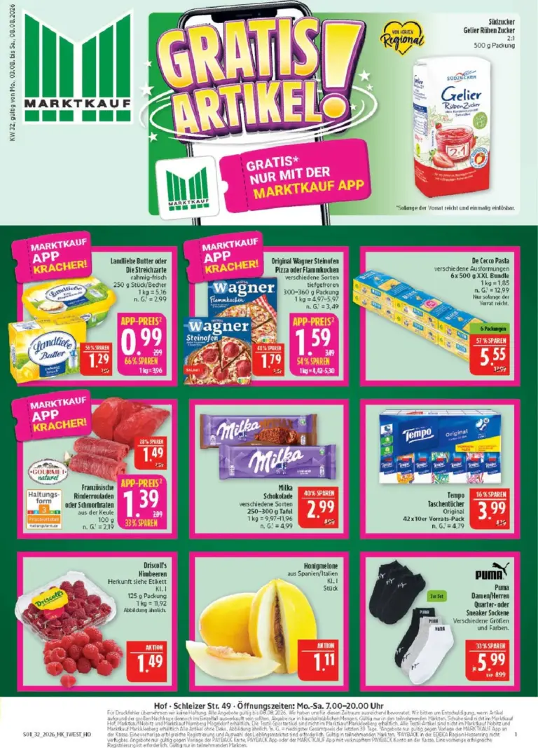 Marktkauf Prospekt ab 03.08.2026