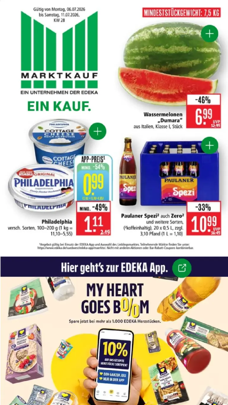 Marktkauf Prospekt ab 06.07.2026