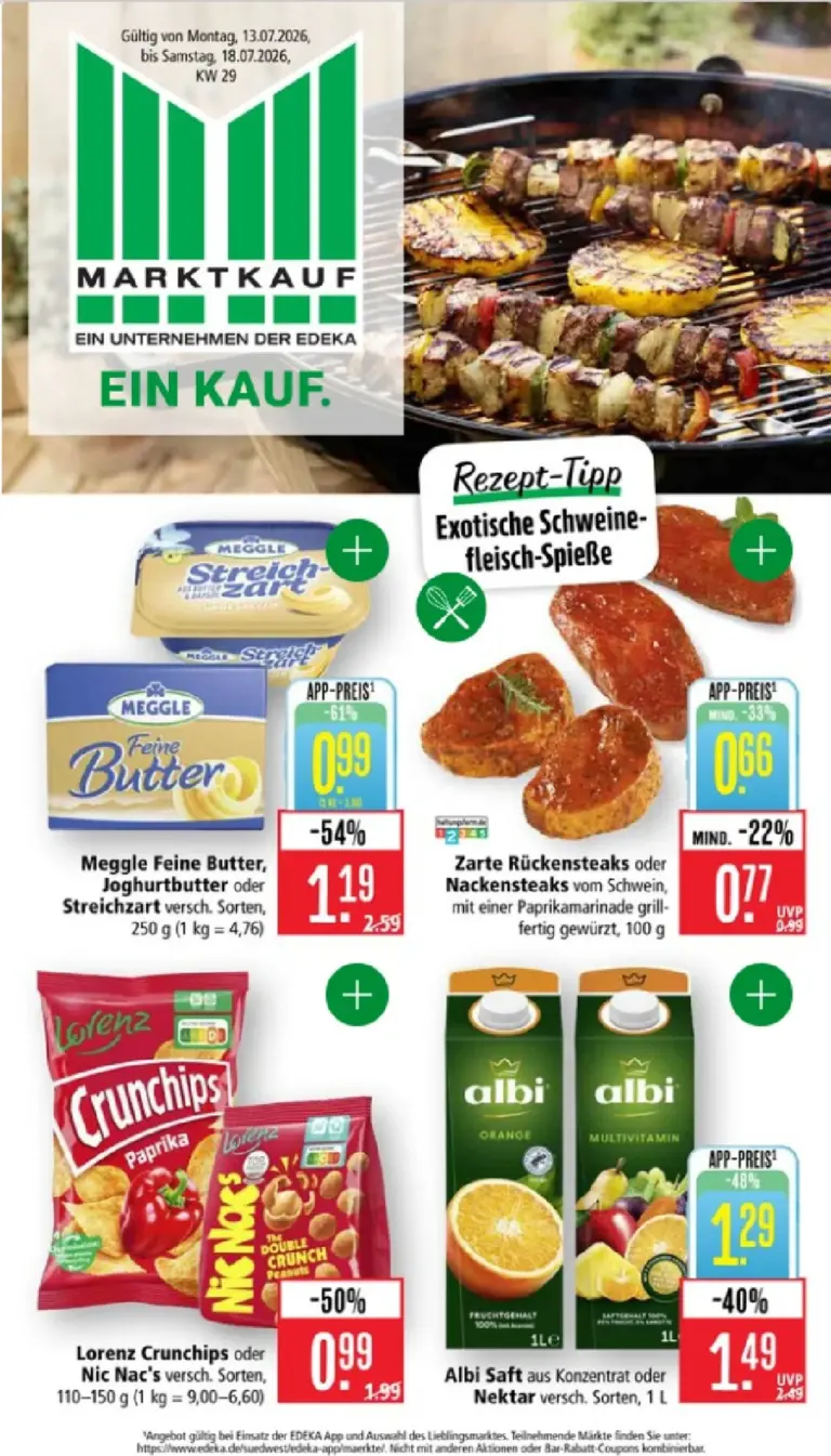 Marktkauf Prospekt ab 13.07.2026