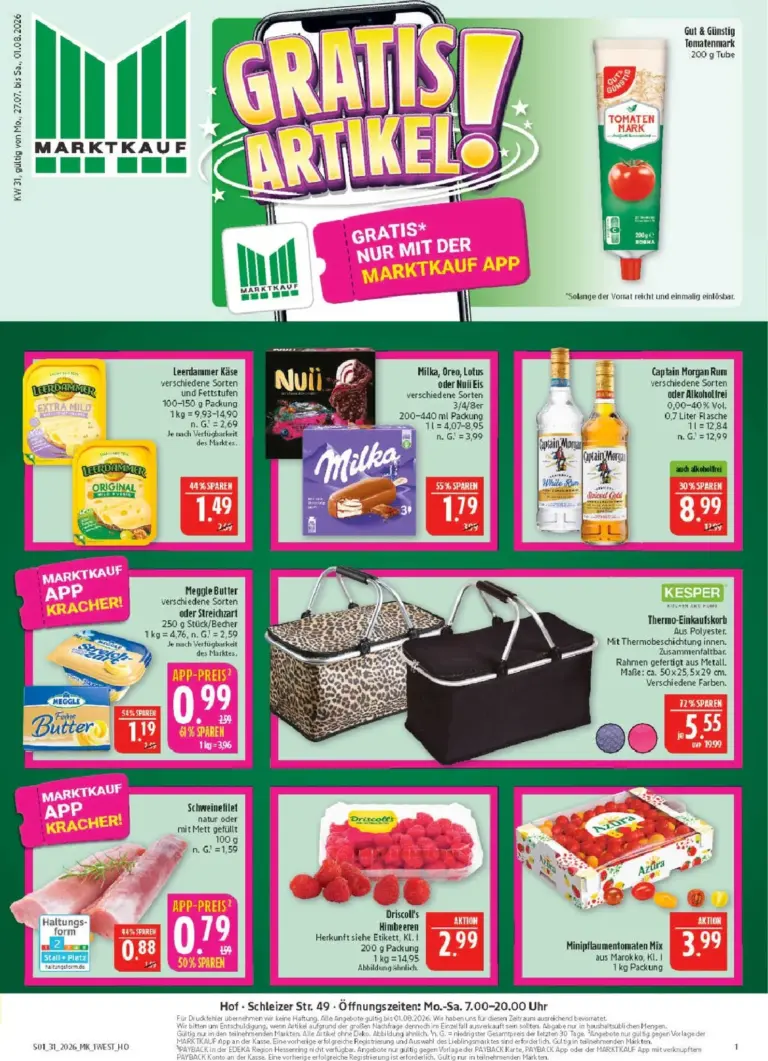 Marktkauf Prospekt ab 27.07.2026