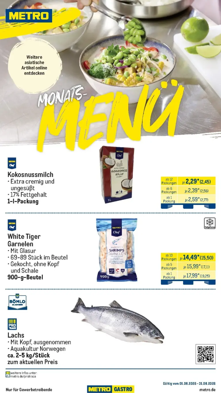 METRO Prospekt ab 01.08.2026