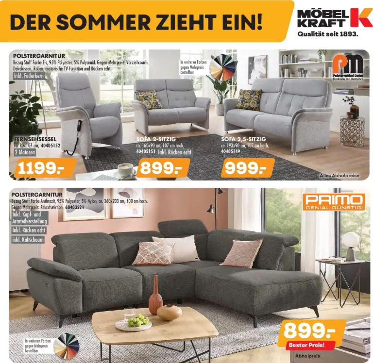 Möbel Kraft Prospekt ab 15.07.2026