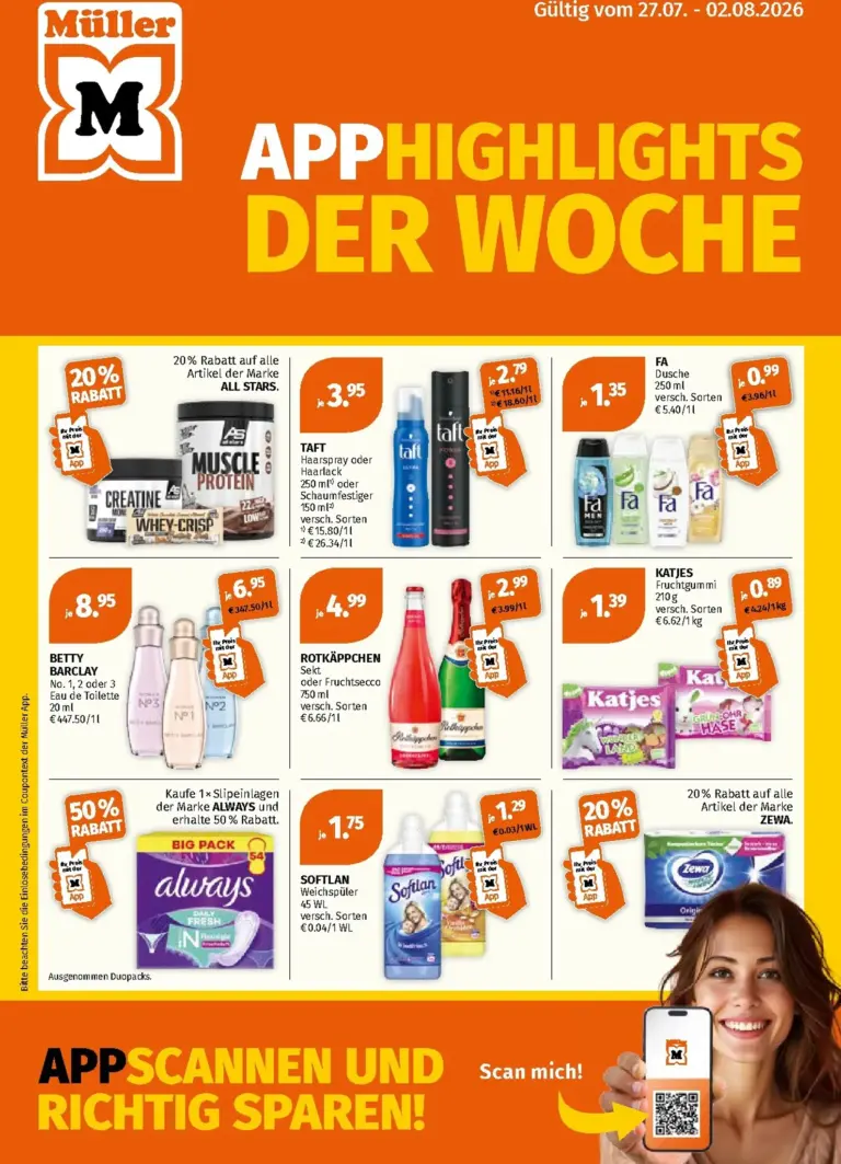 Müller Prospekt ab 27.07.2026