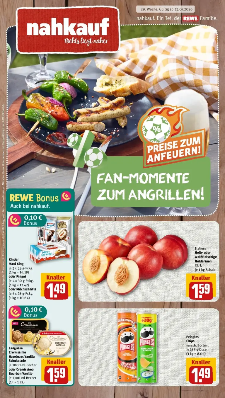 nahkauf Prospekt ab 13.07.2026