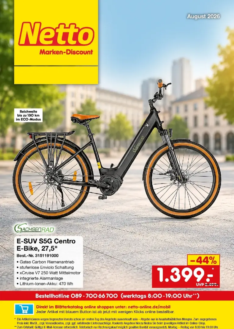 Netto Marken-Discount Prospekt ab 01.08.2026
