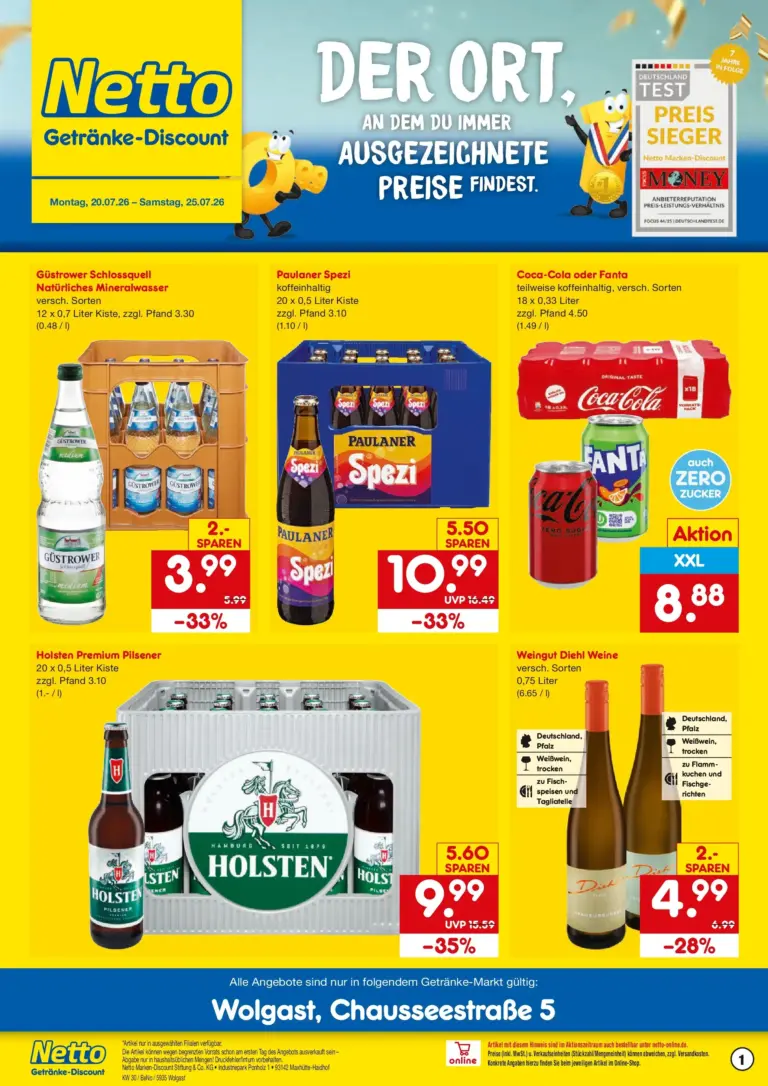 Netto Marken-Discount Prospekt ab 20.07.2026