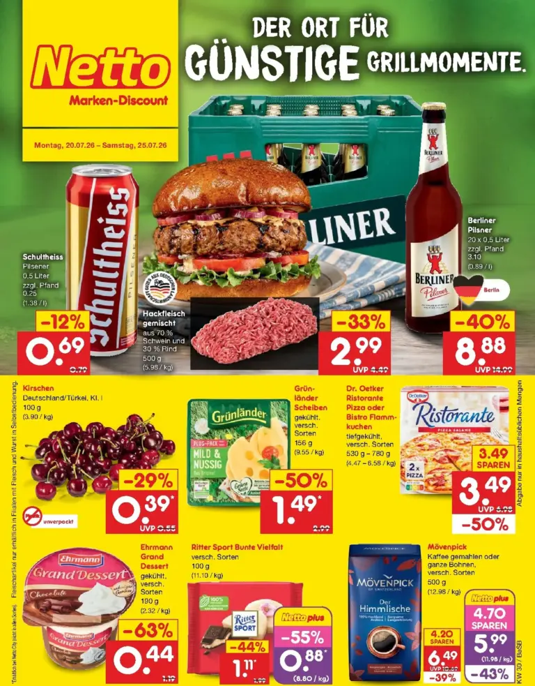 Netto Marken-Discount Prospekt ab 20.07.2026