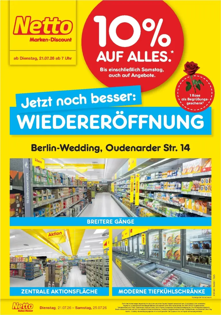 Netto Marken-Discount Prospekt ab 21.07.2026