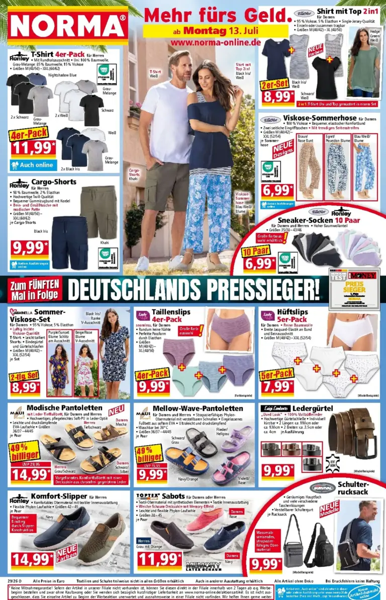 Norma Prospekt ab 13.07.2026