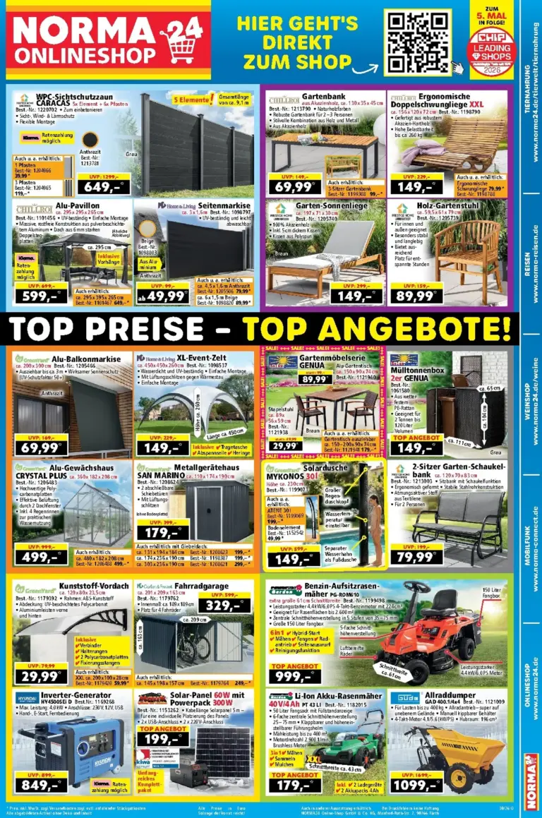 Norma Prospekt ab 20.07.2026