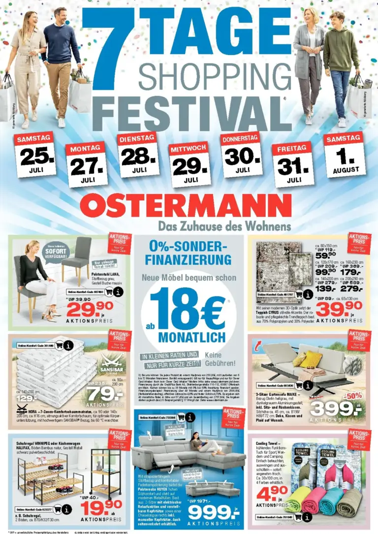 Ostermann Prospekt ab 25.07.2026
