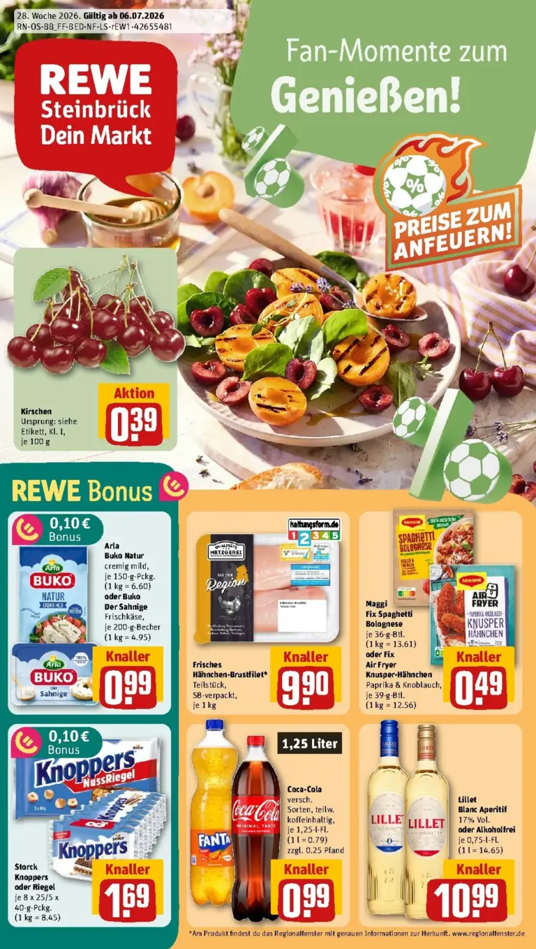 REWE Prospekt ab 06.07.2026