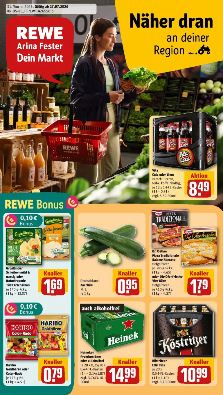 REWE Prospekt ab 27.07.2026