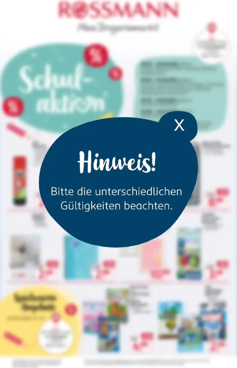 Rossmann Prospekt ab 29.06.2026