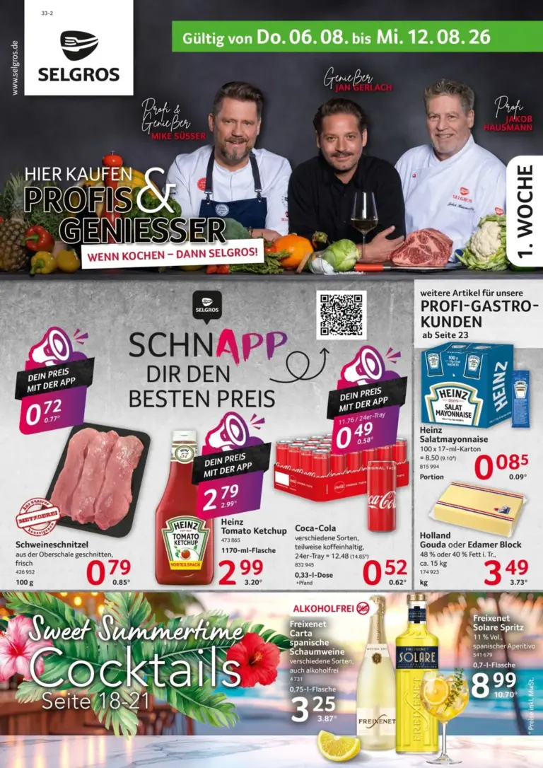 Selgros Prospekt ab 06.08.2026
