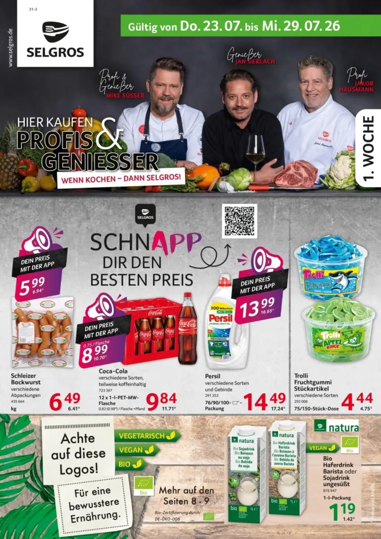 Selgros Prospekt ab 23.07.2026