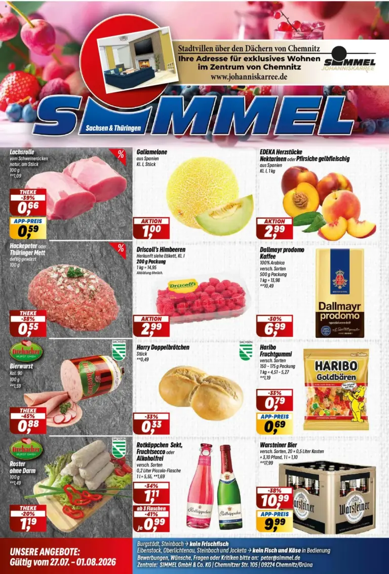 Simmel Prospekt ab 28.07.2026