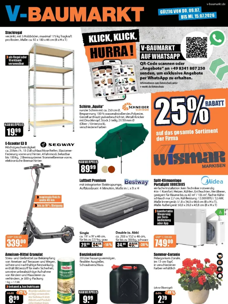 V-Markt Prospekt ab 09.07.2026